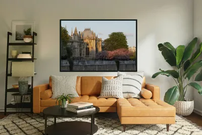 Notre Dame Cathedral Paris France Reproduction