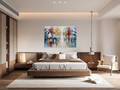 SPLATTERED WITH COLORS Reproduction