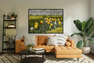 Tulips Jardins des Tuileries - Paris Reproduction