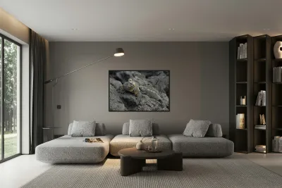 Marine Iguanas Amblyrhynchus cristatus Urbina Bay Isabela Island Galapagos Islands Ecuador Reproduction