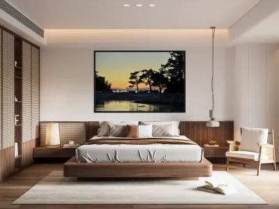 Sucia Island Sunset - San Juan Islands Reproduction