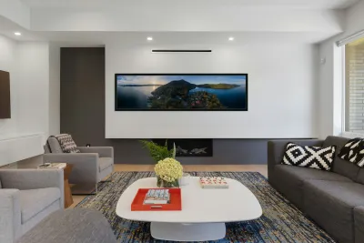 Genoa Bay sunset - Vancouver Island Reproduction