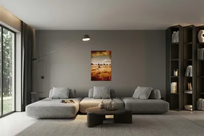 Weathered Farmstead  Reproduction