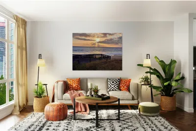 Sunset in Kihei Maui Reproduction