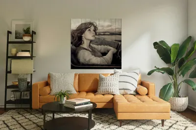 She Drives Through Poetry Reproduction