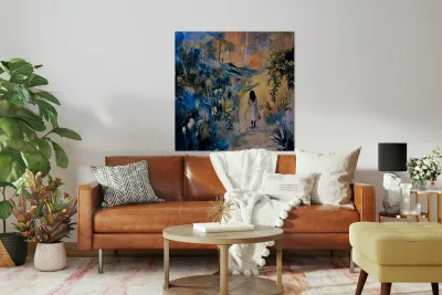 Painted Rain Reproduction