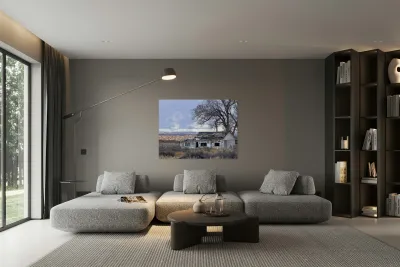 Farmhouse Decay - horizontal Reproduction