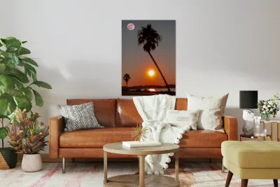 Moon rise  Reproduction