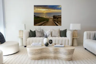 Kihei Sunset 2 horizontal version Reproduction