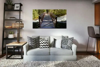 Bridge over Deception Falls Reproduction