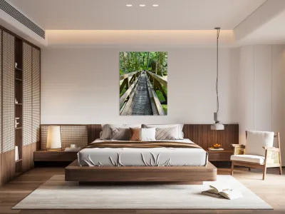 Forest Bridge Reproduction