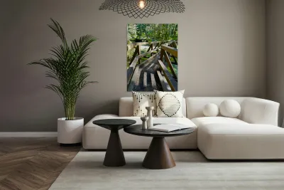 Bend in the Forest Reproduction