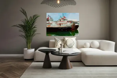 Chief Seattle Fire Boat  -1 Reproduction