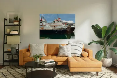 Chief Seattle Fire Boat -2 Reproduction