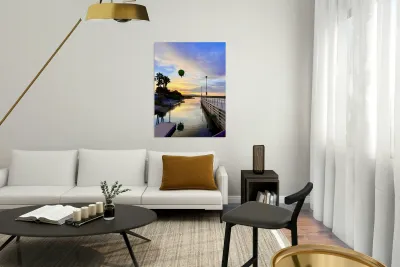 Sunrise over Bullhead City Reproduction