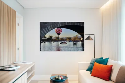 Balloons at the bridge -1 Reproduction