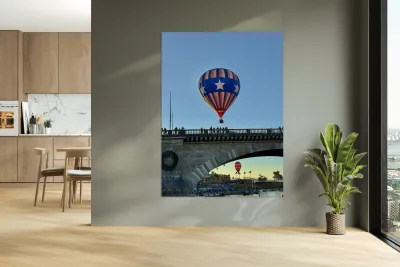 Balloons at the bridge -2 Reproduction