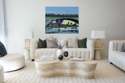 Balloons at the bridge -3 Reproduction