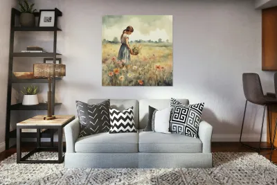 Flower Basket Reproduction