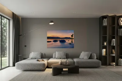 “Flow” Colorado River Sunset Reproduction