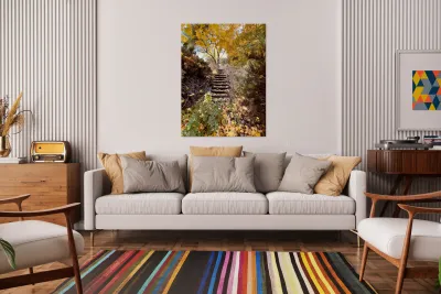 Autumn Staircase Reproduction