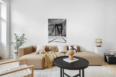 The bridge at Beverly -1 Reproduction