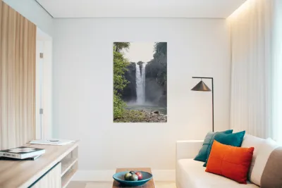 Snoqualmie Falls  from below Reproduction