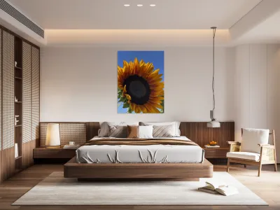 Big Sunflower Reproduction