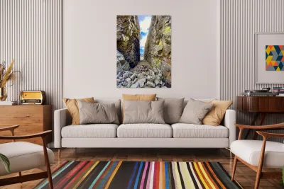 The Crevasse  Reproduction