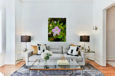 Impatiens: One Quiet Bloom Reproduction