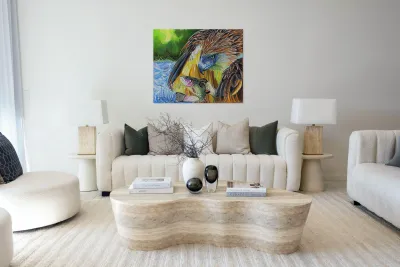 Under The Eagles Wings Reproduction