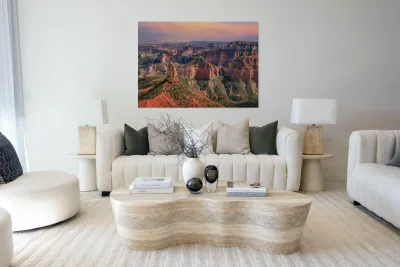 North Rim View Reproduction