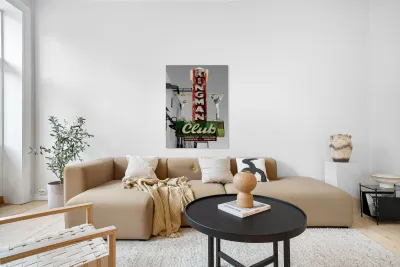 Kingman Club vintage sign Reproduction