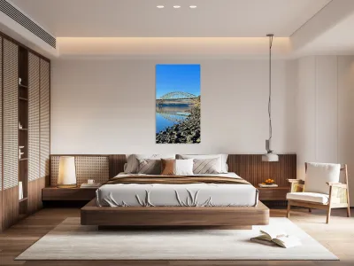 Vantage Bridge -vertical Reproduction