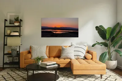 Sunset on the Marsh -2 Reproduction