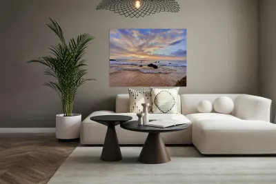 Pastel sunset in Kihei Reproduction