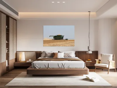 Wheat Harvest Reproduction