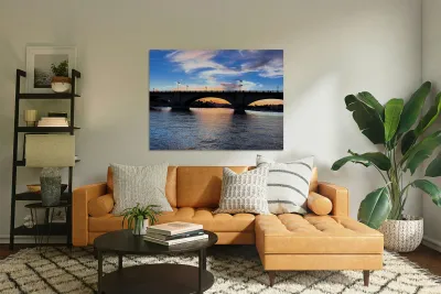 London Bridge Sunset Reproduction