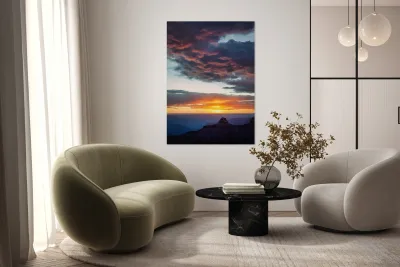 Canyon Sunset Reproduction