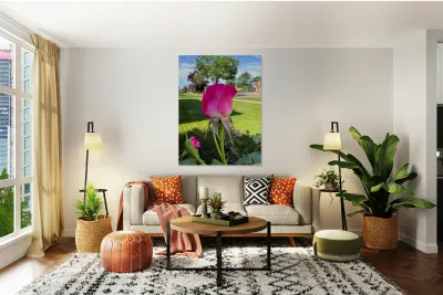 The Rose That Waits: Patience in Pink Reproduction