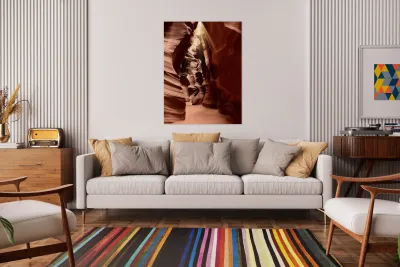 Sunlight in Antelope Canyon Reproduction