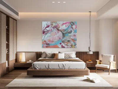 Tamara Sweere  - May you be loved  1  Mix Media  12x9 Reproduction