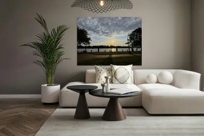 Golden Hour on the Centerline Reproduction