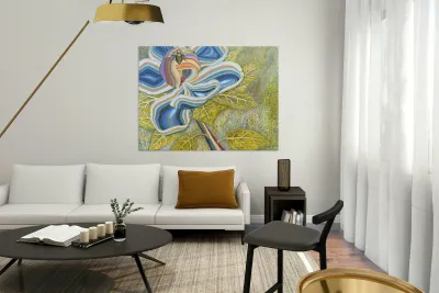 John Powell  - Pure  Oil Painting  12x9 Reproduction