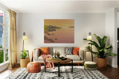 Sunset Serenity Reproduction