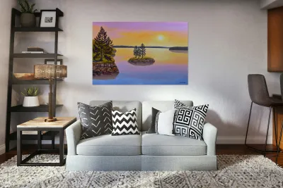 Late Afternoon Discovery  Reproduction