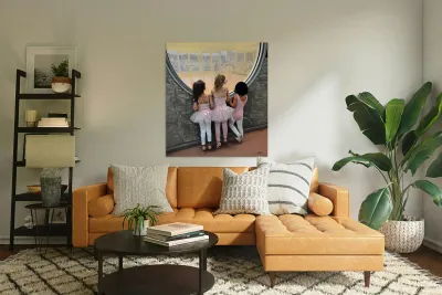 Cher Pruys  - Entranced - Acrylic - 16 x 15 Reproduction