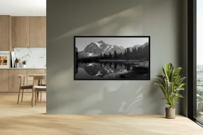 Where Giants Sleep - Mountain Landscape Art Prints Reproduction