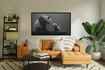 Legacy - Monochrome Symbolic Art Prints Reproduction