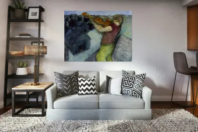 Fiddler on the Roof 16x12 Marc  Melis   20250617 Reproduction